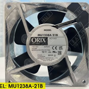 ORIX MU1238A-21B - AC AXIAL FAN, 115VAC, 120x120x38mm