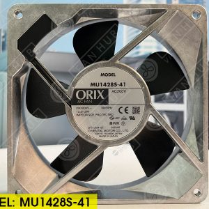 ORIX MU1428S-41 - AC AXIAL FAN, 200VAC, 140x140x28mm