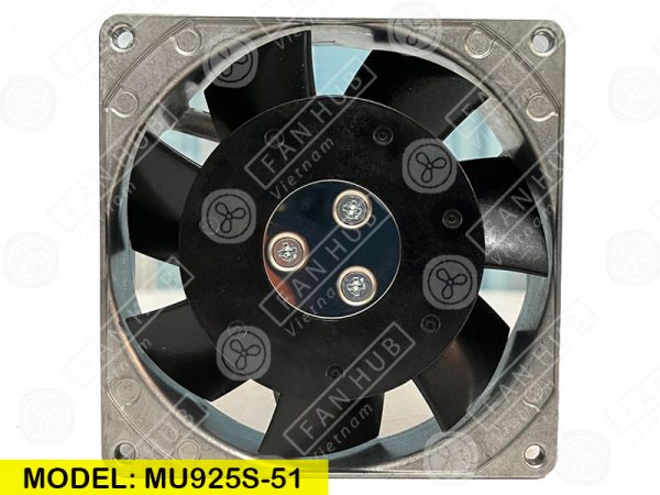 ORIX MU925S-51 - AC AXIAL FAN, 220/230VAC, 92x92x25mm