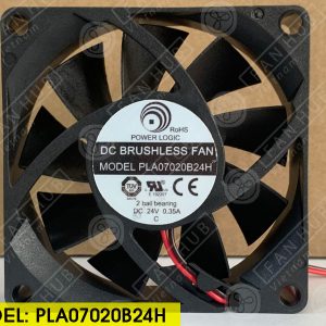 POWER LOGIC PLA07020B24H - Inverter Fan, 24VDC, 70x70x20mm