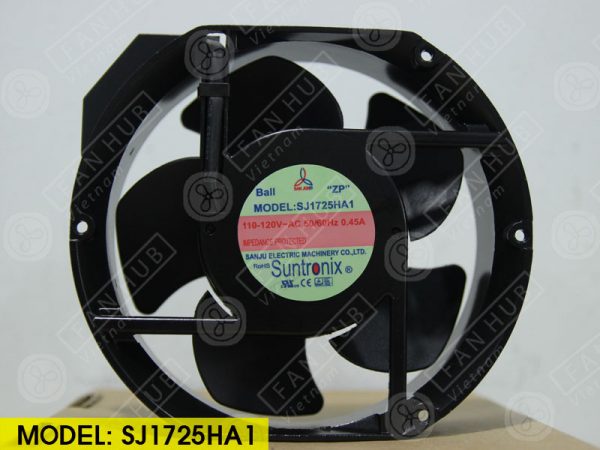 SANJU SJ1725HA1 - AC AXIAL FAN, 110-120VAC, 172x150x51mm