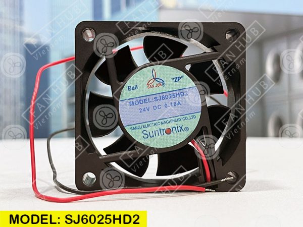 SANJUN SJ6025HD2 - Inverter Fan, 24VDC, 60x60x25mm