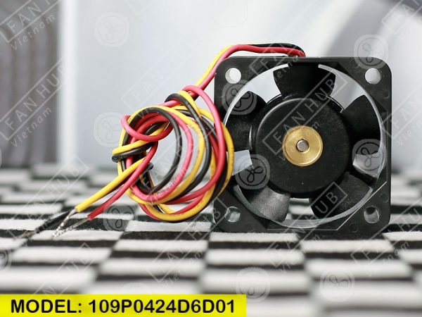 Sanyo Denki 109P0424D6D01 - Inverter Fan, 24VDC, 40x40x20mm