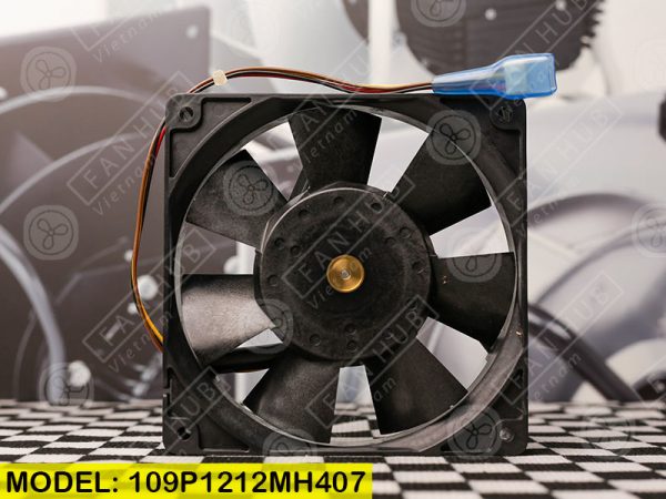 SANYO DENKI 109P1212MH407 - Inverter Fan, 12VDC, 120x120x25mm