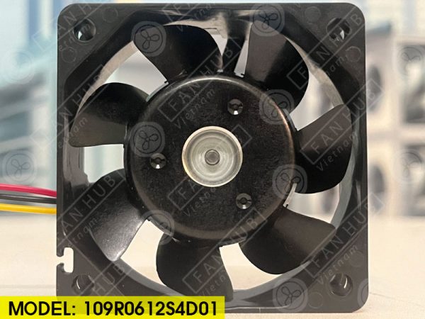 SANYO DENKI 109R0612S4D01 - Inverter Fan, 12VDC, 60x60x25mm