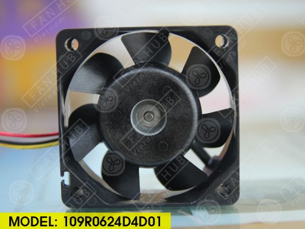 Sanyo Denki 109R0624D4D01 - Inverter Fan, 24VDC, 60x60x25mm