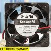 Sanyo Denki 109R0624M402 - Inverter Fan, 24VDC, 60x60x25mm