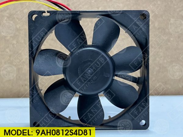 SANYO DENKI 9AH0812S4D81 - Inverter Fan, 12VDC, 80x80x25mm