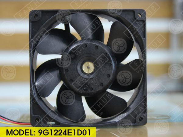 Sanyo Denki 9G1224E1D01 - Inverter Fan, 24VDC, 120x120x38mm