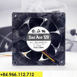 Sanyo Denki 9G1224H101 - Inverter Fan, 24VDC, 120x120x38mm