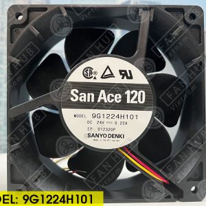 Sanyo Denki 9G1224H101 - Inverter Fan, 24VDC, 120x120x38mm