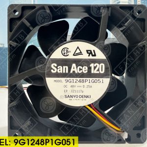 NMB 9G1248P1G051 - Inverter Fan, 48VDC, 120x120x38mm