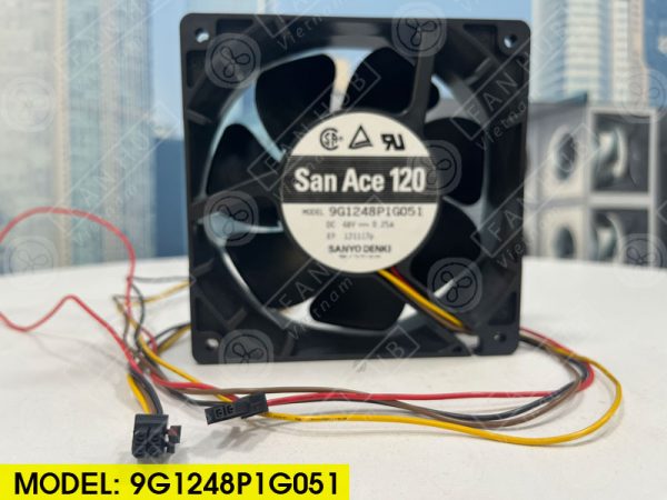 NMB 9G1248P1G051 - Inverter Fan, 48VDC, 120x120x38mm