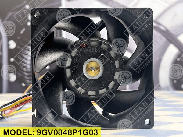 SANYO DENKI 9GV0848P1G03 - Inverter Fan, 48VDC, 80x80x38mm