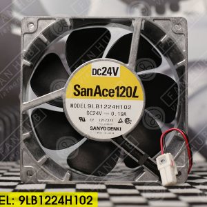 Sanyo Denki 9LB1224H102 - Inverter Fan, 24VDC, 120x120x38mm