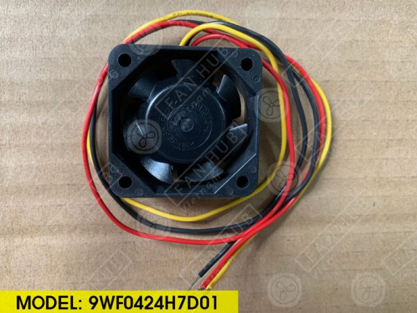 Sanyo Denki 9WF0424H7D01 - Inverter Fan, 24VDC, 40x40x15mm