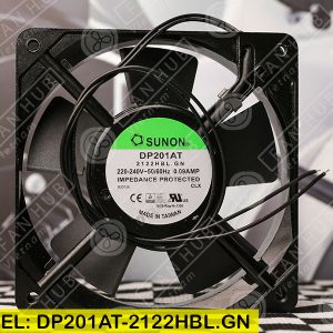 SUNON DP201AT-2122HBL.GN - AC Axial Fan, 220VAC, 120x120x25mm