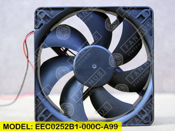 Sunon EEC0252B1-000C-A99 - Inverter Fan, 24VDC, 120x120x25mm