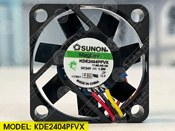 Sunon KDE2404PFVX - Inverter Fan, 24VDC, 40x40x10mm