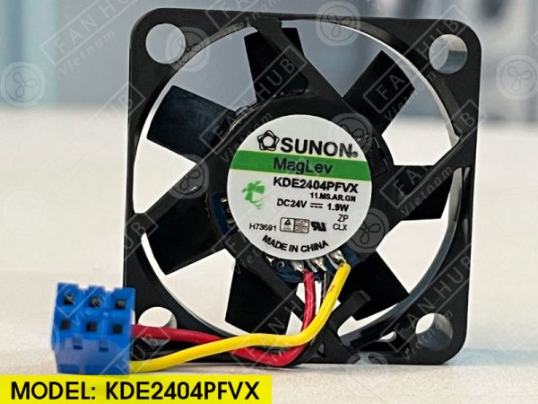 Sunon KDE2404PFVX - Inverter Fan, 24VDC, 40x40x10mm