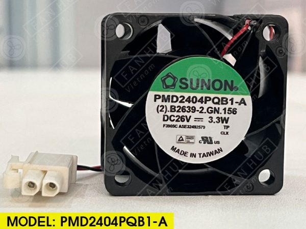 SUNON PMD2404PQB1-A - Inverter Fan, 26VDC, 40x40x28mm