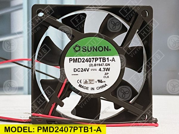 Sunon PMD2407PTB1-A - Inverter Fan, 24VDC, 70x70x25mm