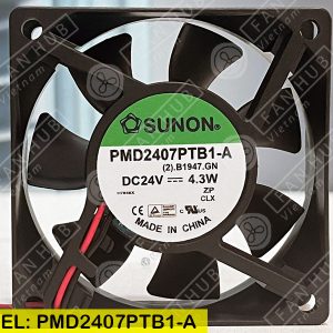 Sunon PMD2407PTB1-A - Inverter Fan, 24VDC, 70x70x25mm