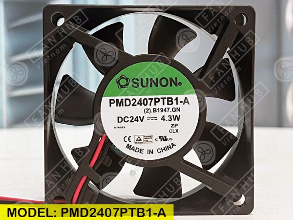 Sunon PMD2407PTB1-A - Inverter Fan, 24VDC, 70x70x25mm