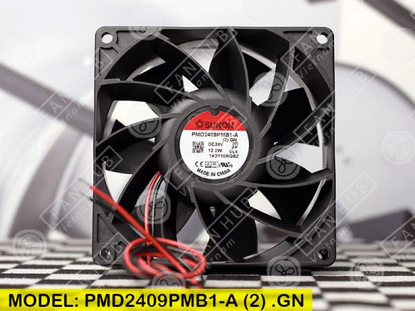 Sunon PMD2409PMB1-A(2).GN - Inverter Fan, 24VDC, 92x92x38mm