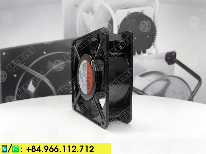 COOLING FAN SUNON SP100A-1123XBT.GN, 115VAC, 120x120x38mm
