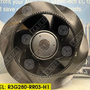 EBMPAPST R3G280-RR03-H1 - EC Centrifugal Fan, 230VAC, 280mm