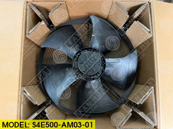 EBMPAPST S4E500-AM03-01 - AC Axial Fan, 230VAC, 500mm