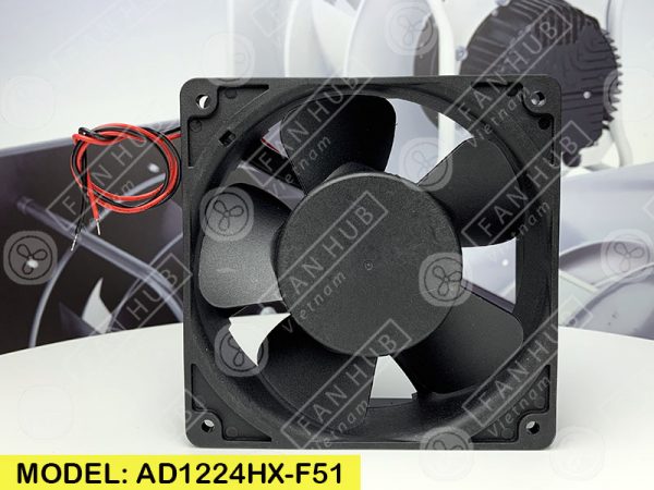 ADDA AD1224HX-F51 - Inverter Fan, 24VDC, 120x120x38mm