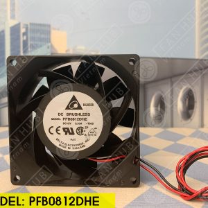 DELTA PFB0812DHE - Inverter Fan, 12VDC, 80x80x38mm