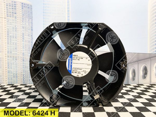 EBMPAPST 6424H - Fan For Cabinet, 24VDC, 172x150x51mm