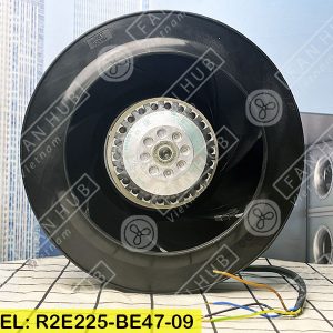 EBMPAPST R2E225-BE47-09 - Centrifugal Fan, 230VAC, 225mm