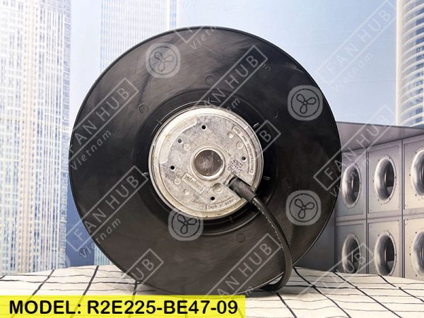 EBMPAPST R2E225-BE47-09 - Centrifugal Fan, 230VAC, 225mm