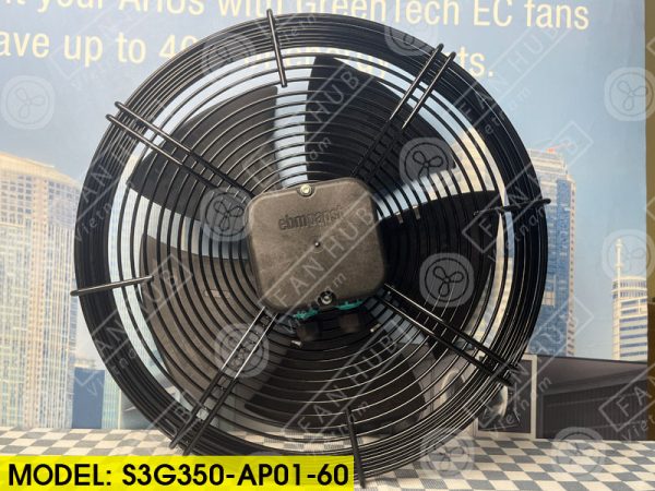 EBMPAPST S3G350-AP01-60 - EC Centrifugal Fan, 230VAC, 350mm