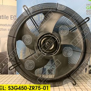 EBMPAPST S3G450-ZR75-01 - EC Axial Fan, 400VAC, 450mm