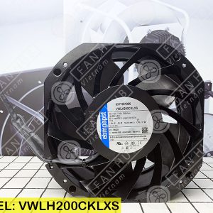 EBMPAPST VWLH200CKLXS - Axial Fan, 48VDC, 200x200x70mm