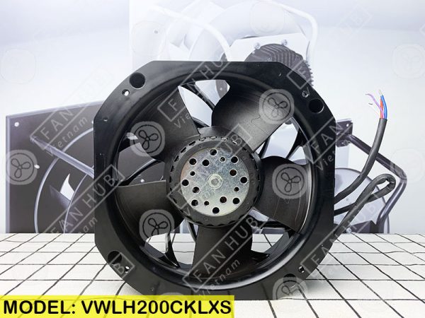 EBMPAPST VWLH200CKLXS - Axial Fan, 48VDC, 200x200x70mm