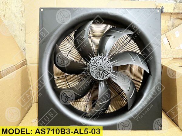 FANS-TECH AS710B3-AL5-03 - AC Axial Fan, 400VAC, 710mm