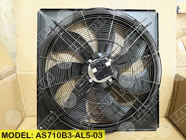 FANS-TECH AS710B3-AL5-03 - AC Axial Fan, 400VAC, 710mm