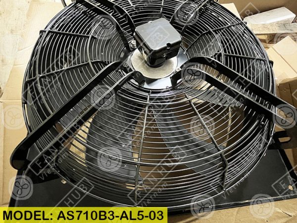 FANS-TECH AS710B3-AL5-03 - AC Axial Fan, 400VAC, 710mm