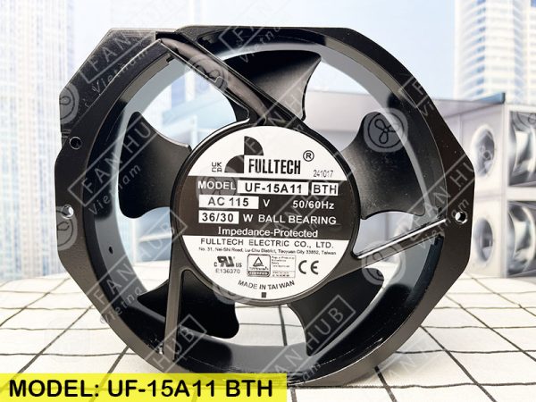 FULLTECH UF-15A11 BTH - AC AXIAL FAN, 115VAC, 172x150x38mm