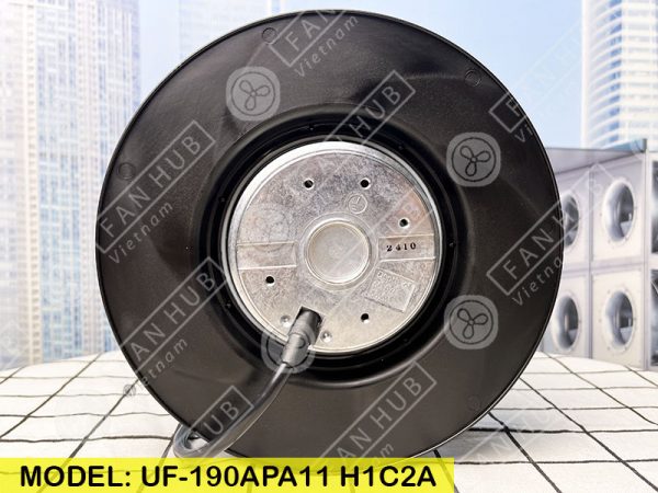 FULLTECH UF-190APA11H1C2A - AC Centrifugal Fan, 115VAC, 190mm