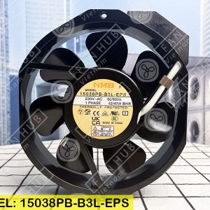 NMB 15038PB-B3L-EPS - AC Axial Fan, 230VAC, 172x150x38mm