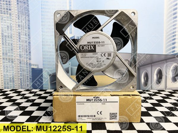 ORIX MU1225S-11 - AC AXIAL FAN, 100VAC, 120x120x25mm