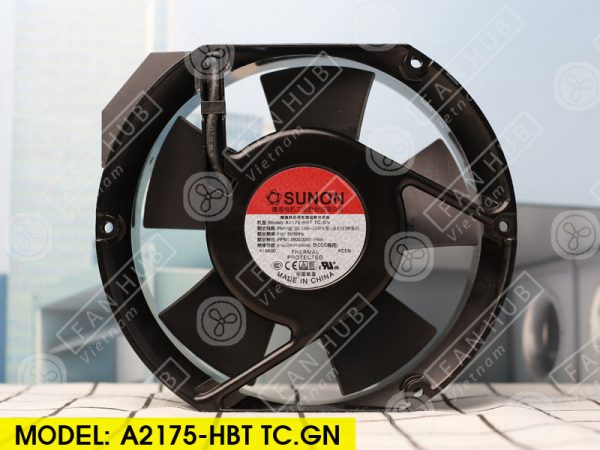 SUNON A2175-HBT - AC Axial Fan, 220-240VAC, 172x151x51mm