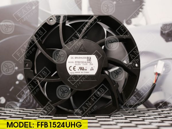 DELTA FFB1524UHG - Inverter Fan, 24VDC, 172x150x51mm